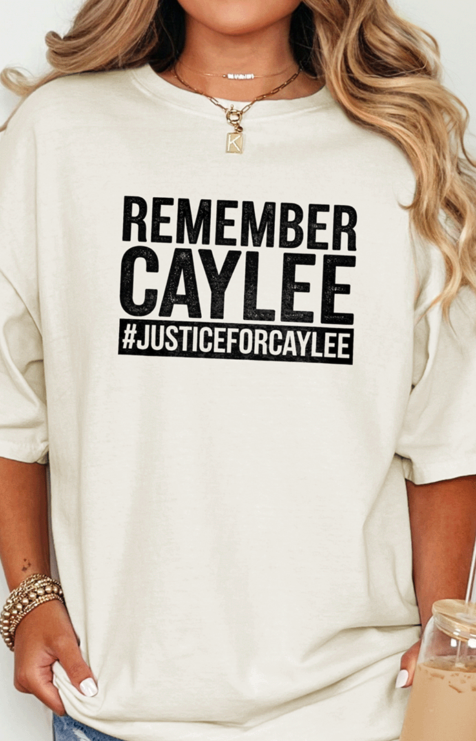 T-Shirt Ivory / S Remember Caylee Tee