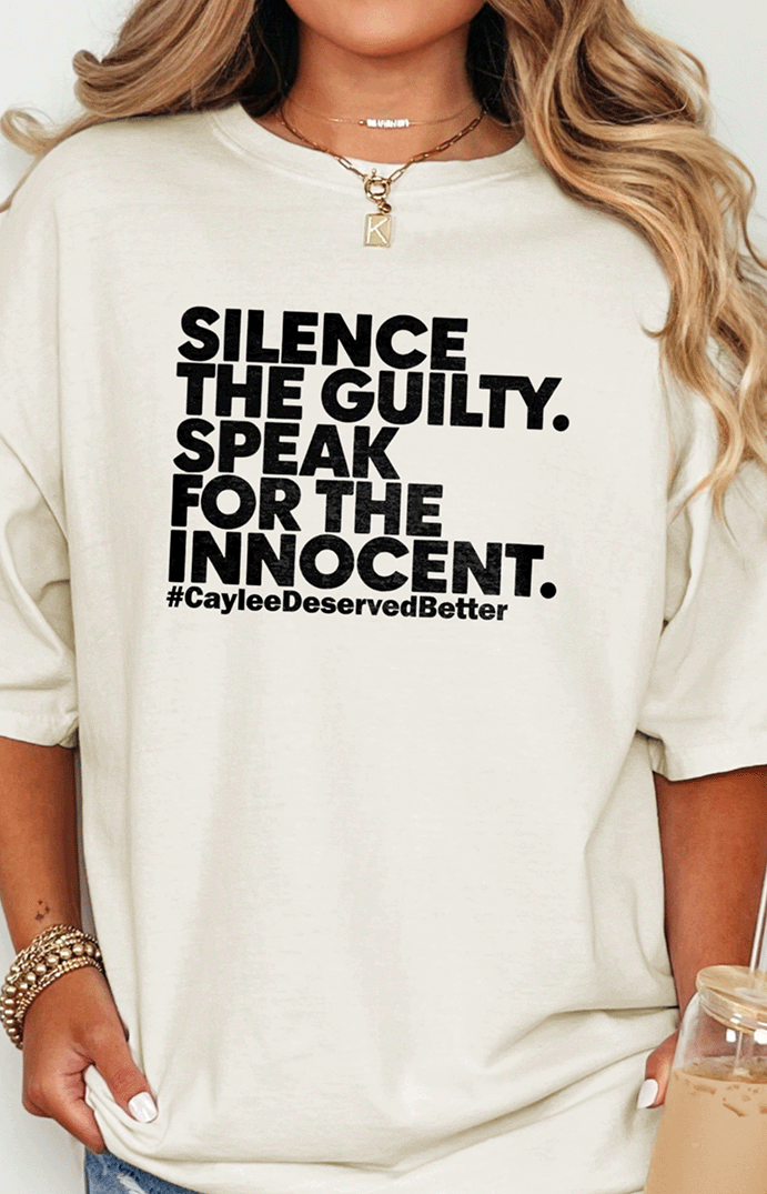 T-Shirt Ivory / S Silence The Guilty Tee