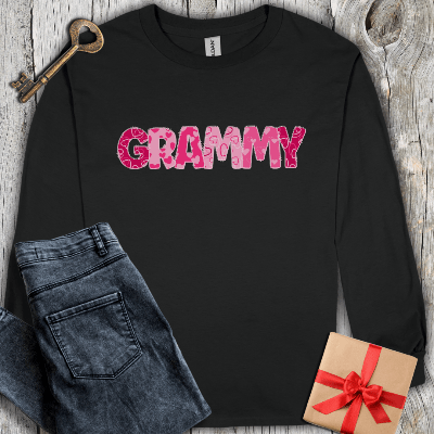 Long-sleeve Black / S Grammy Hearts Long Sleeve Tee