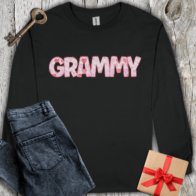 Long-sleeve Black / S Grammy Watercolor Long Sleeve Tee