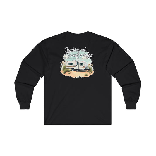 Long-sleeve S / Black Surfside at Sandbridge Camper Long Sleeve Tee