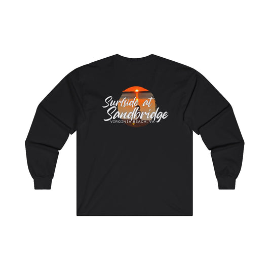 Long-sleeve S / Black Surfside at Sandbridge Long Sleeve Tee