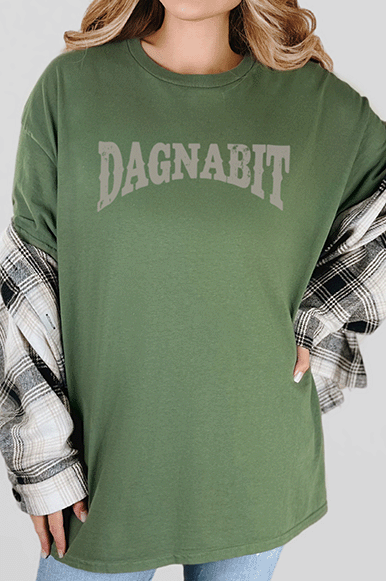 T-Shirt Military Green / S Dagnabit Tee