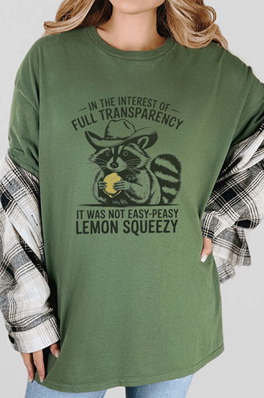 T-Shirt Military Green / S Easy-Peasy Lemon Squeezy Tee