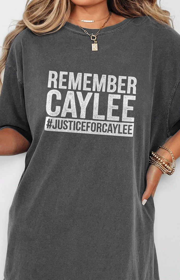 T-Shirt Pepper / S Remember Caylee Tee