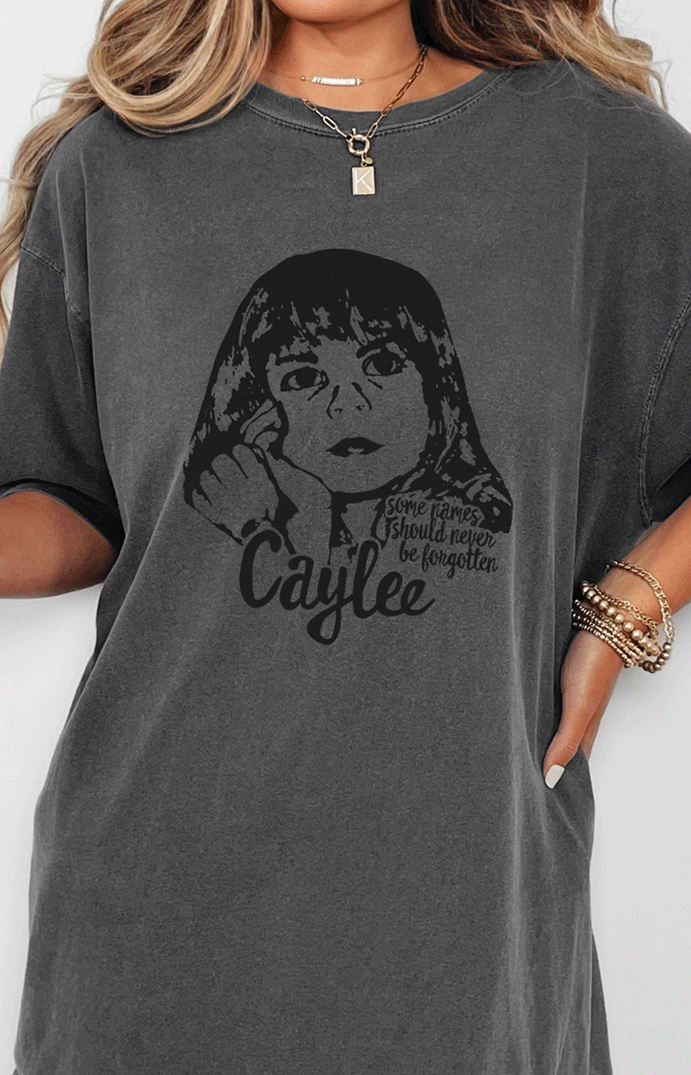 T-Shirt Pepper / S Some Names Should Never Be Forgotten Caylee Tee
