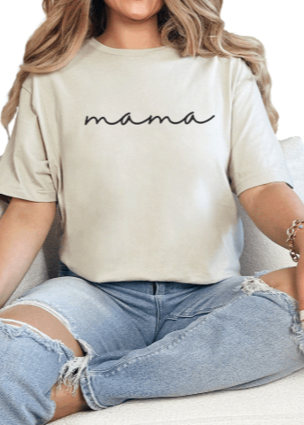 T-Shirt Sand / S Mama Tee