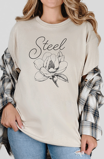 T-Shirt Sand / S Steel Magnolia Tee