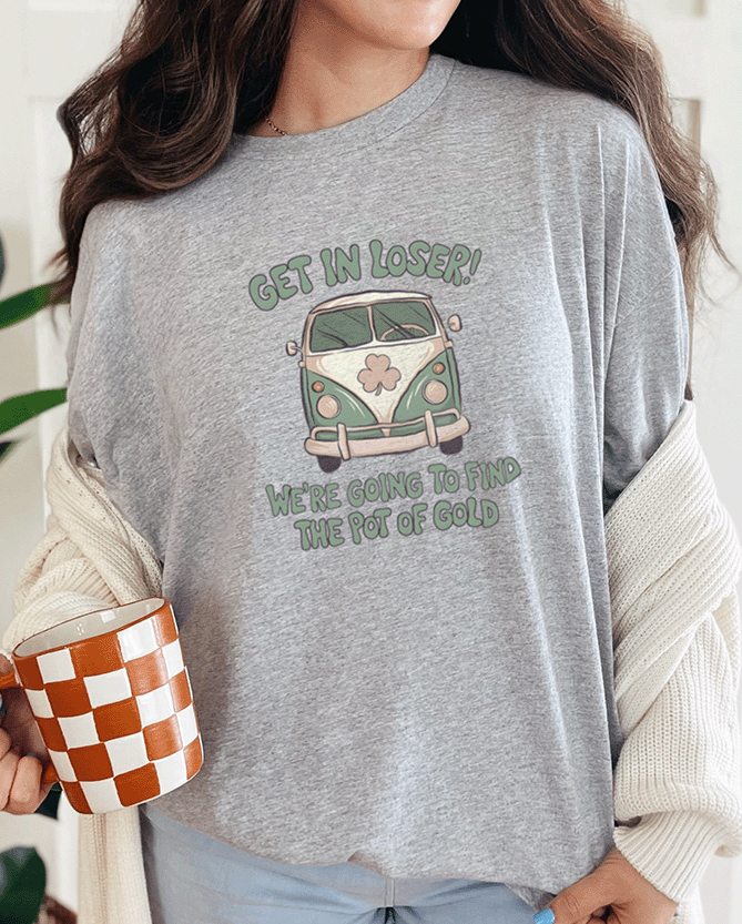 T-Shirt Sport Grey / S Get In Loser Tee