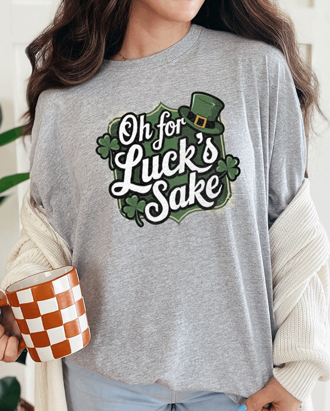 T-Shirt Sport Grey / S Oh For Lucks Sake Tee