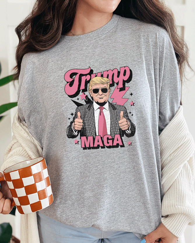 T-Shirt Sport Grey / S Trump Maga Tee