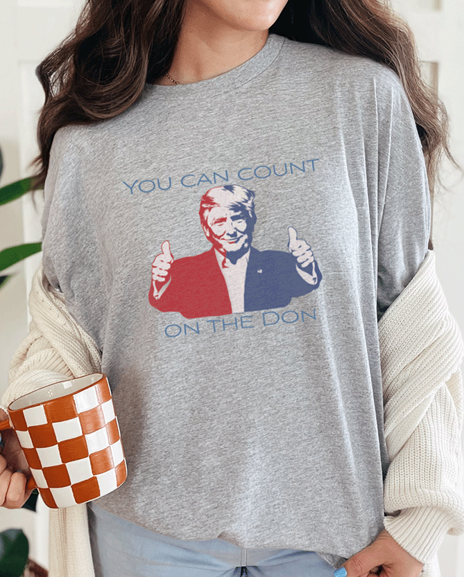 T-Shirt Sport Grey / S You Can Count On The Don Tee