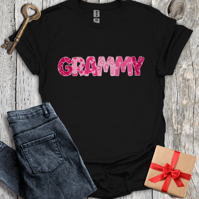 T-Shirt Black / S Grammy Hearts Tee