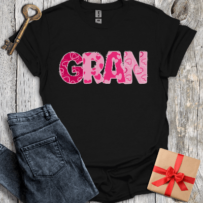 T-Shirt Black / S Gran Hearts Tee