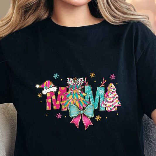 T-Shirt Black / S Mama Pastel Tee