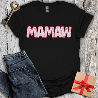 T-Shirt Black / S Mamaw Watercolor Tee
