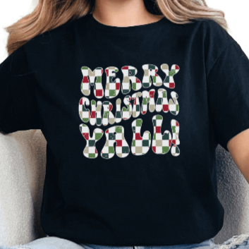 T-Shirt Black / S Merry Christmas Yall Tee