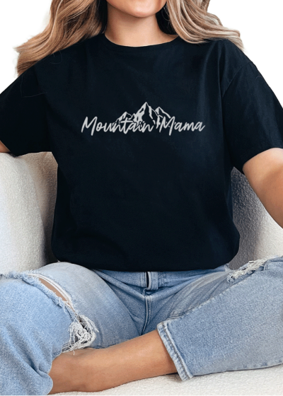 T-Shirt Black / S Mountain Mama Tee