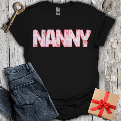 T-Shirt Black / S Nanny Watercolor Tee