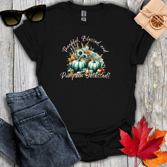 T-Shirt Black / S Pumpkin Obsessed Tee