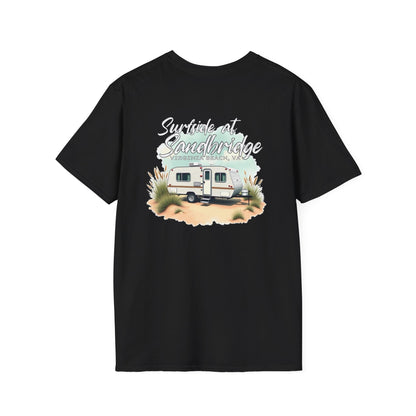 T-Shirt Black / S Surfside at Sandbridge Camper Image Tee