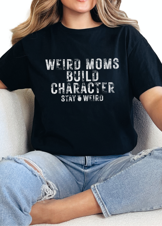 T-Shirt Black / S Weird Moms Tee