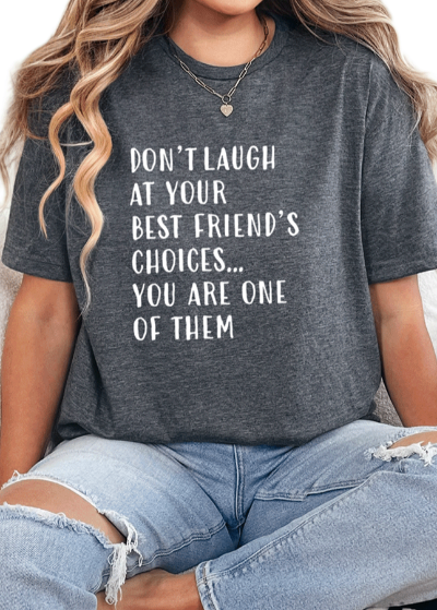 T-Shirt Dark Heather / S Choices Tee