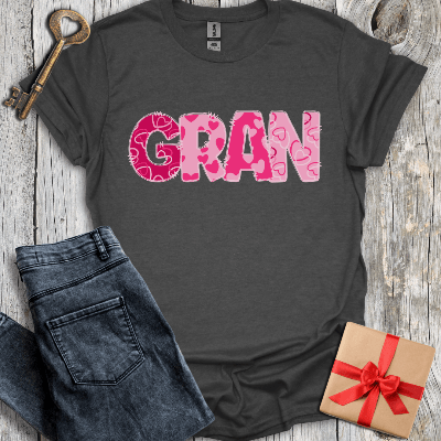 T-Shirt Dark Heather / S Gran Hearts Tee