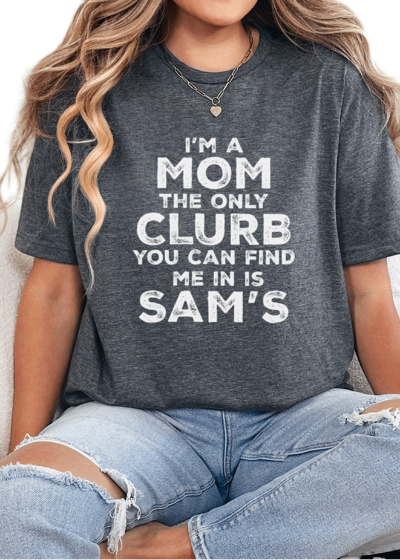 T-Shirt Dark Heather / S Sam's Clurb Tee