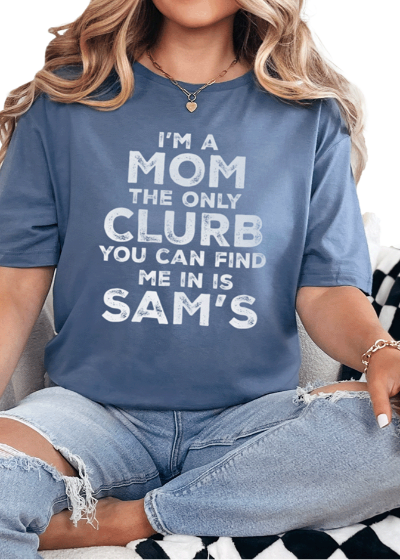 T-Shirt Heather Indigo / S Sam's Clurb Tee