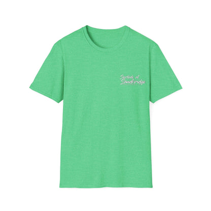 T-Shirt Heather Irish Green / S Surfside at Sandbridge Circle Image Tee