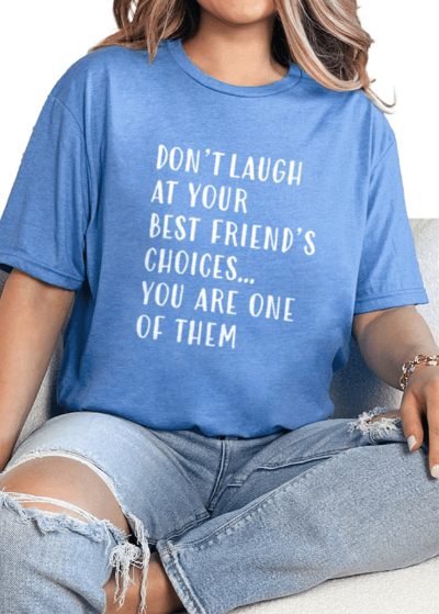 T-Shirt Heather Royal / S Choices Tee