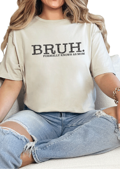 T-Shirt Sand / S Bruh Tee