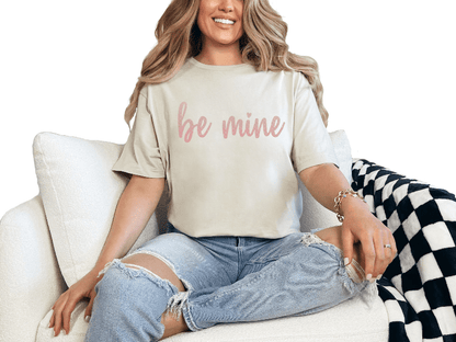T-Shirt Sand / S Checkered Be Mine Tee