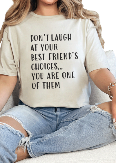 T-Shirt Sand / S Choices Tee