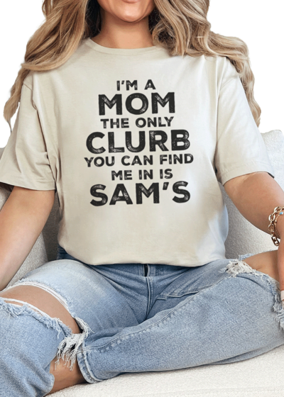 T-Shirt Sand / S Sam's Clurb Tee