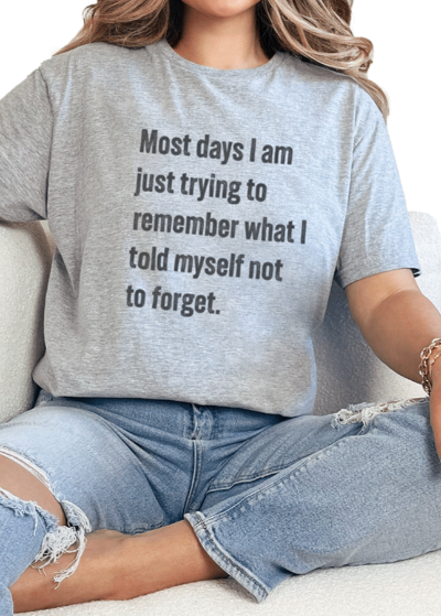 T-Shirt Sport Grey / S Forget Tee