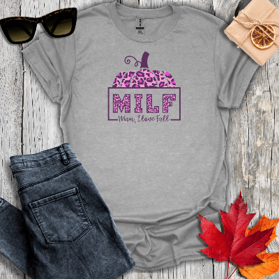 T-Shirt Sport Grey / S MILF Tee