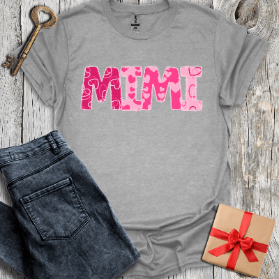 T-Shirt Sport Grey / S Mimi Hearts Tee