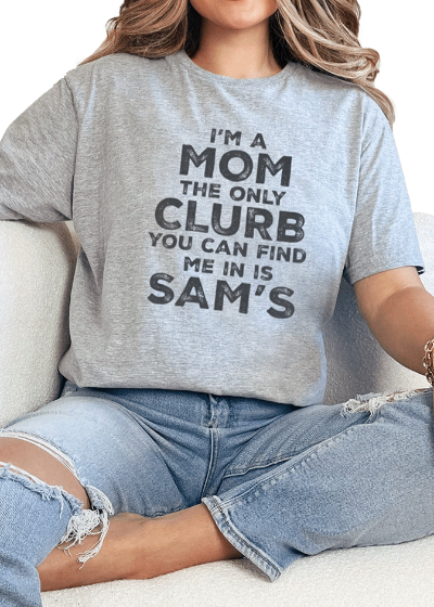 T-Shirt Sport Grey / S Sam's Clurb Tee