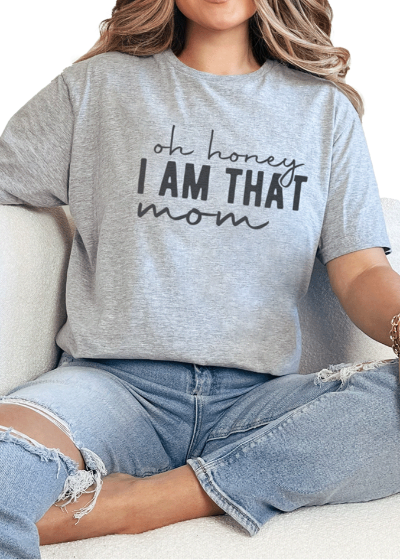 T-Shirt Sport Grey / S That Mom Tee