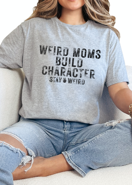 T-Shirt Sport Grey / S Weird Moms Tee