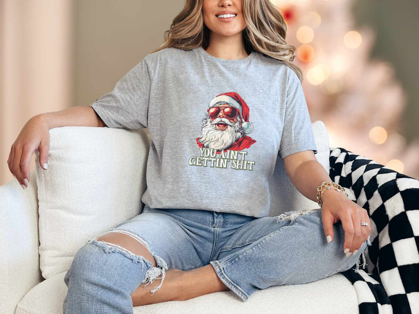 T-Shirt Sport Grey / S You Ain't Gettin' Tee