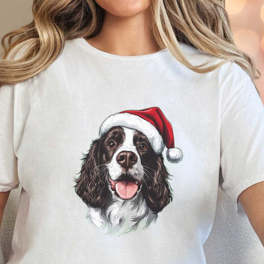 T-Shirt White / S Brown Springer Spaniel Tee