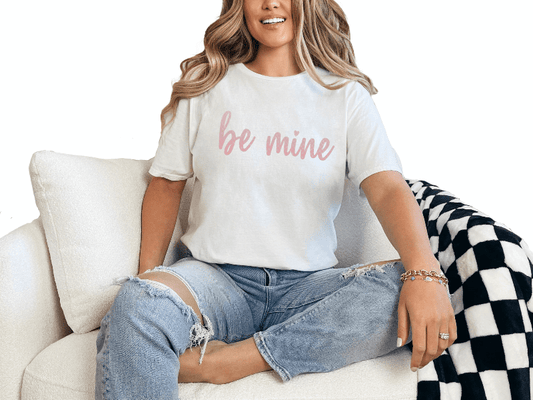 T-Shirt White / S Checkered Be Mine Tee