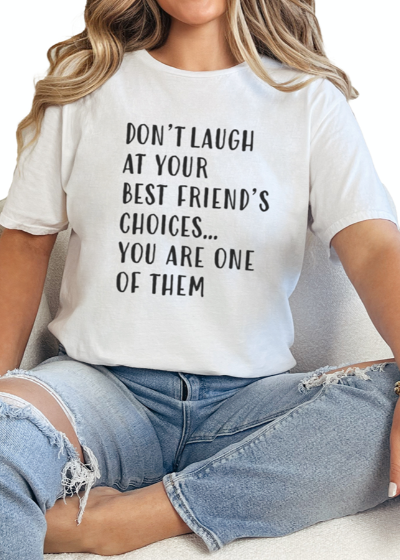 T-Shirt White / S Choices Tee