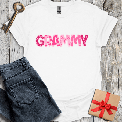 T-Shirt White / S Grammy Hearts Tee