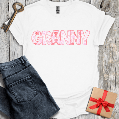 T-Shirt White / S Granny Watercolor Tee
