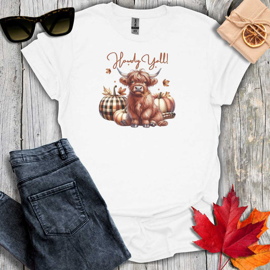 T-Shirt White / S Howdy Yall Tee