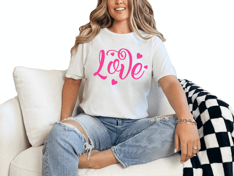 T-Shirt White / S Love Tee
